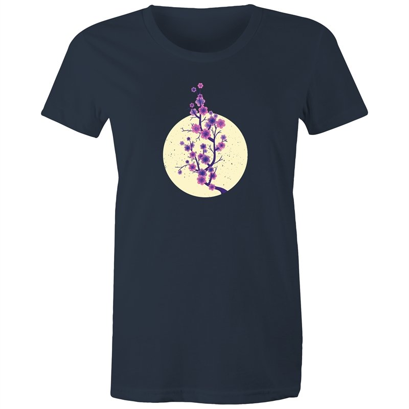 Women's Japanese Flower T-shirt