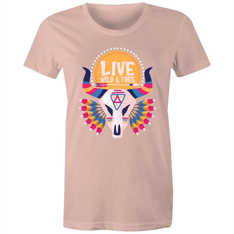 Women's Live Wild & Free T-shirt