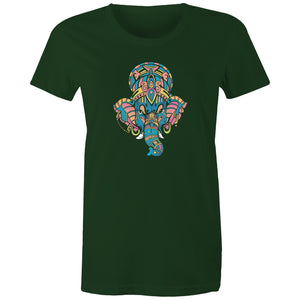 Women's Colourful Ganesha T-shirt