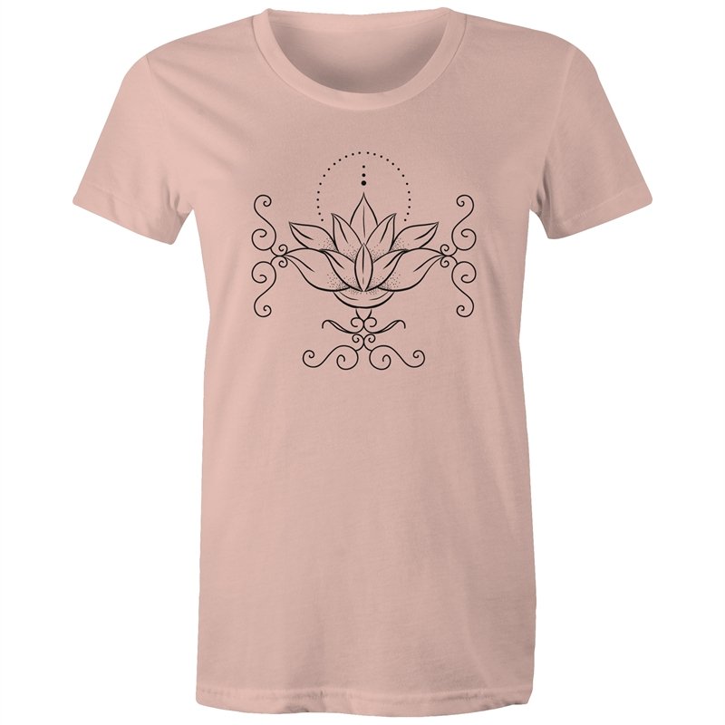 Women's Lotus Simplistic T-shirt