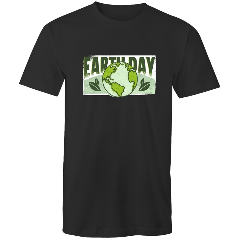 Men's Earth Day Green Logo T-shirt