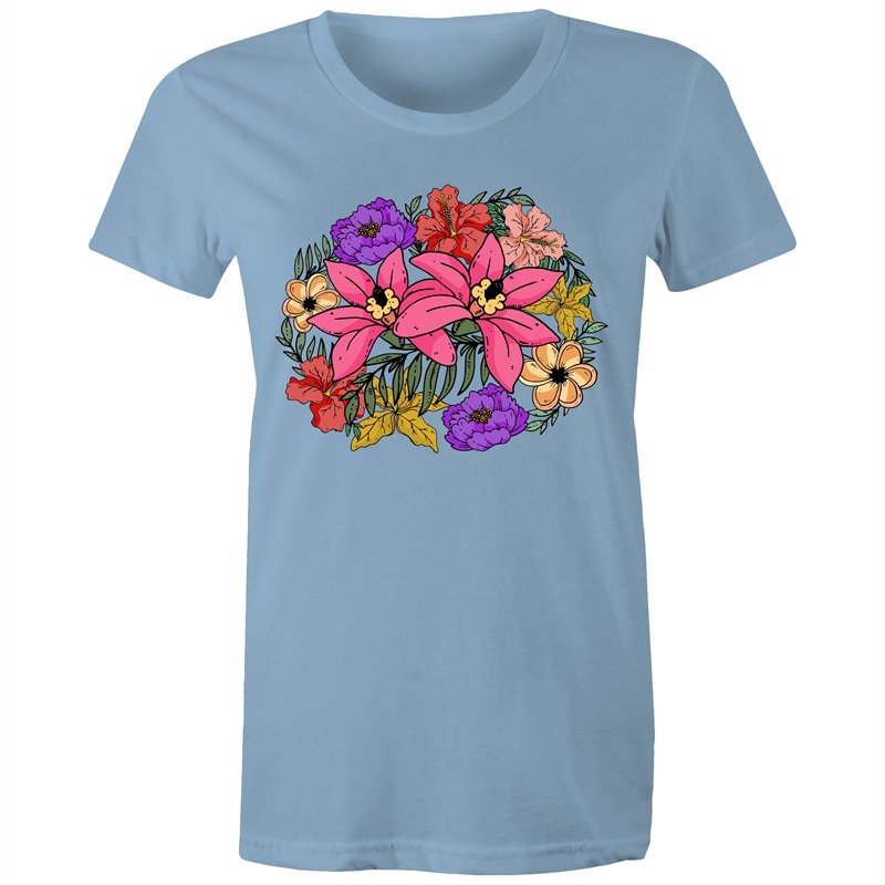 Women's Floral Flower T-shirt