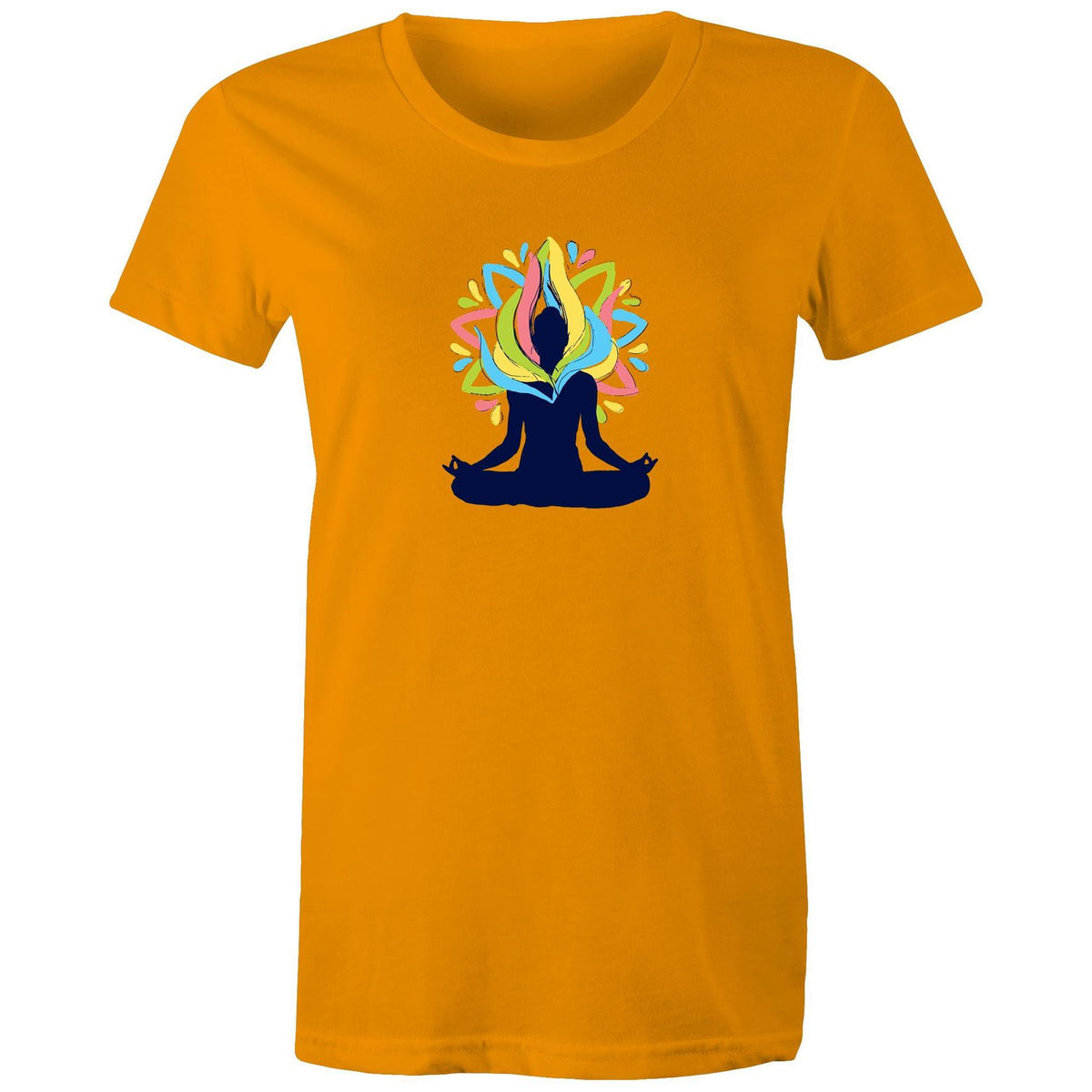 Women's Yoga Energy Lotus T-shirt