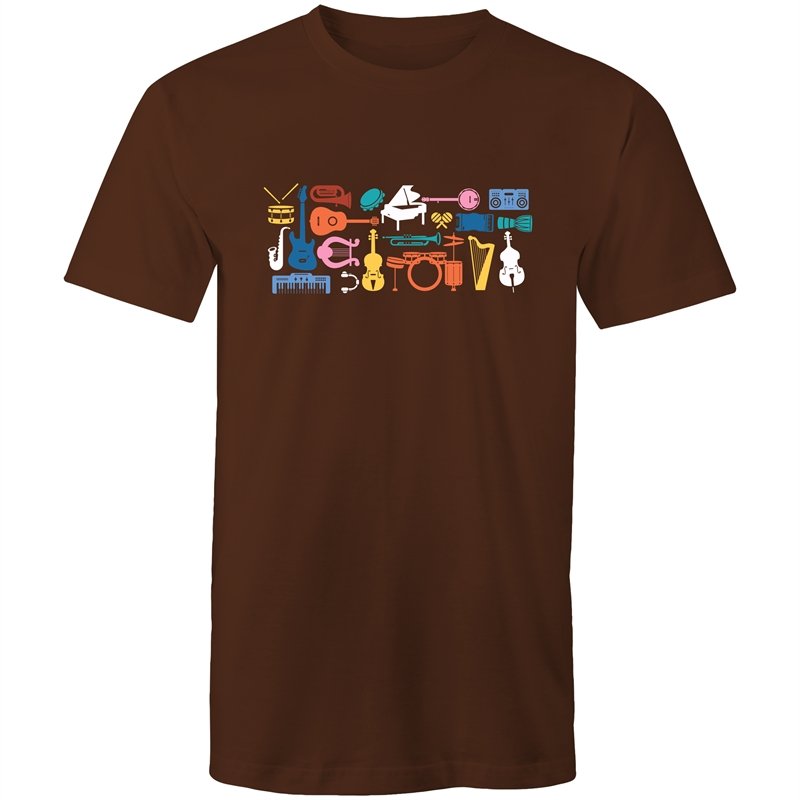 Men's Music Instrument Set T-shirt