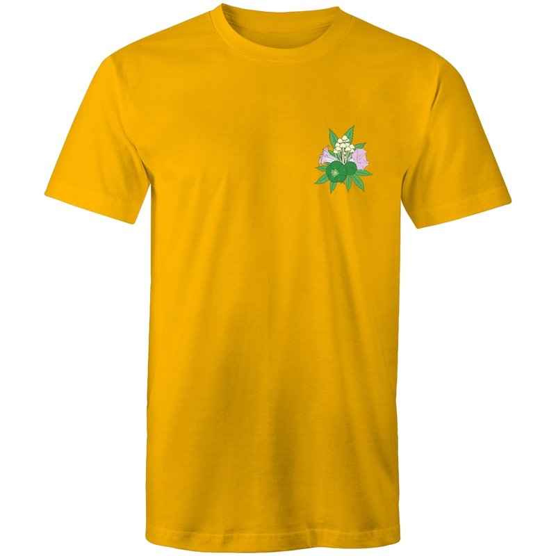 Men's Psychedelic Plant Pocket T-shirt