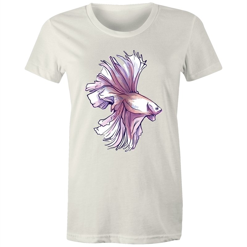 Women's Water coloured Fish T-shirt