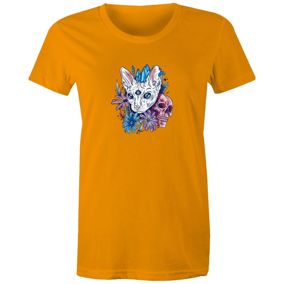 Women's Mystic Cat T-shirt