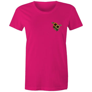 Women's Sunflower Pocket T-shirt