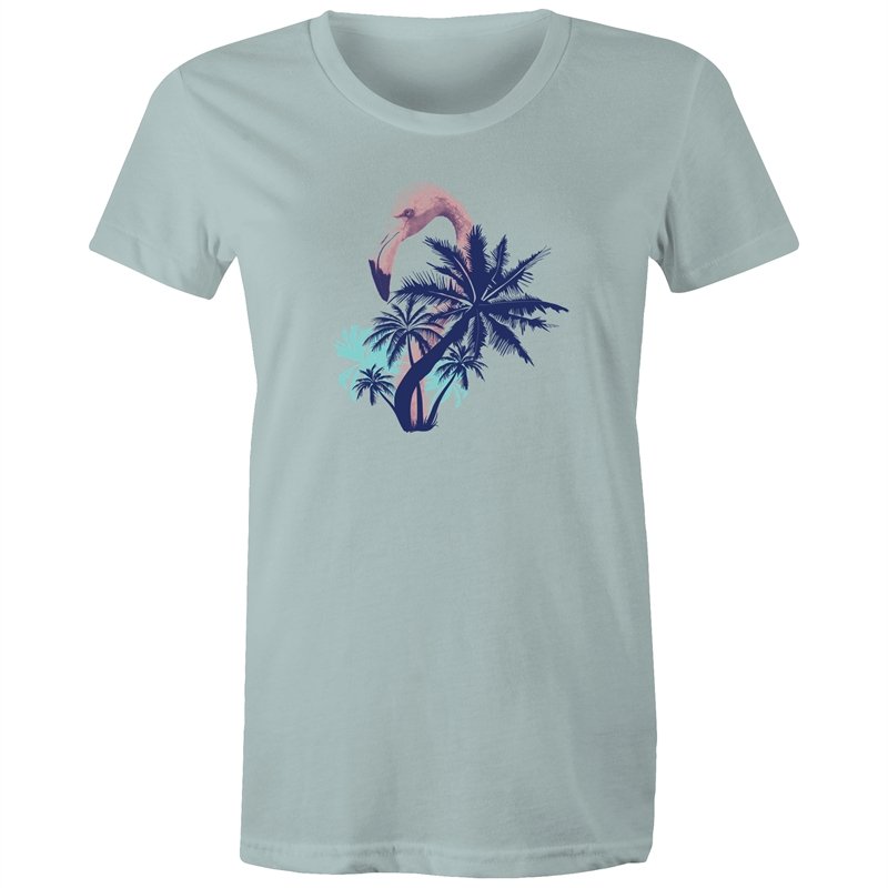Women's Flamingo Beach T-shirt