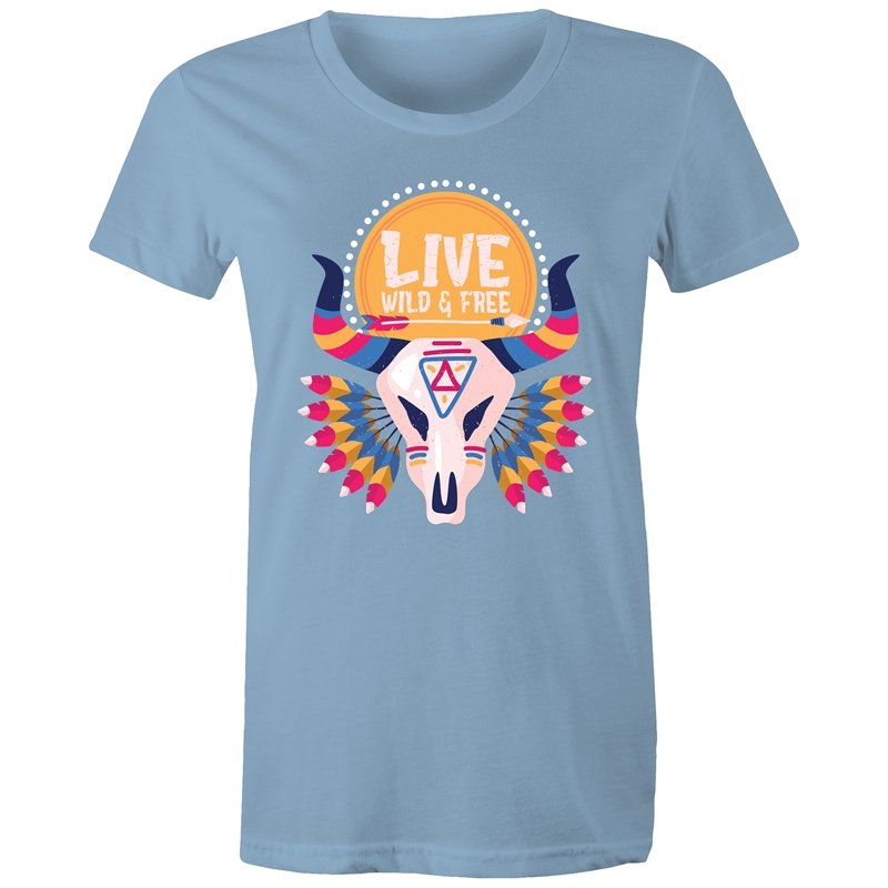Women's Live Wild & Free T-shirt
