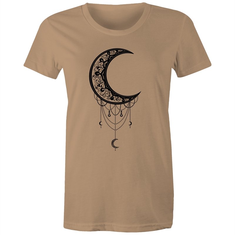 Women's Floral Moon T-shirt