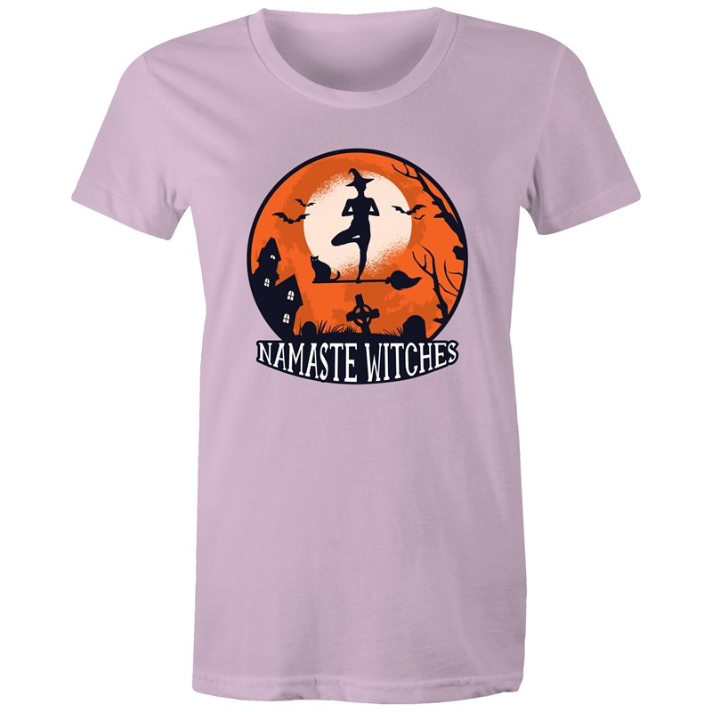 Women's Funny Namaste Witches T-shirt