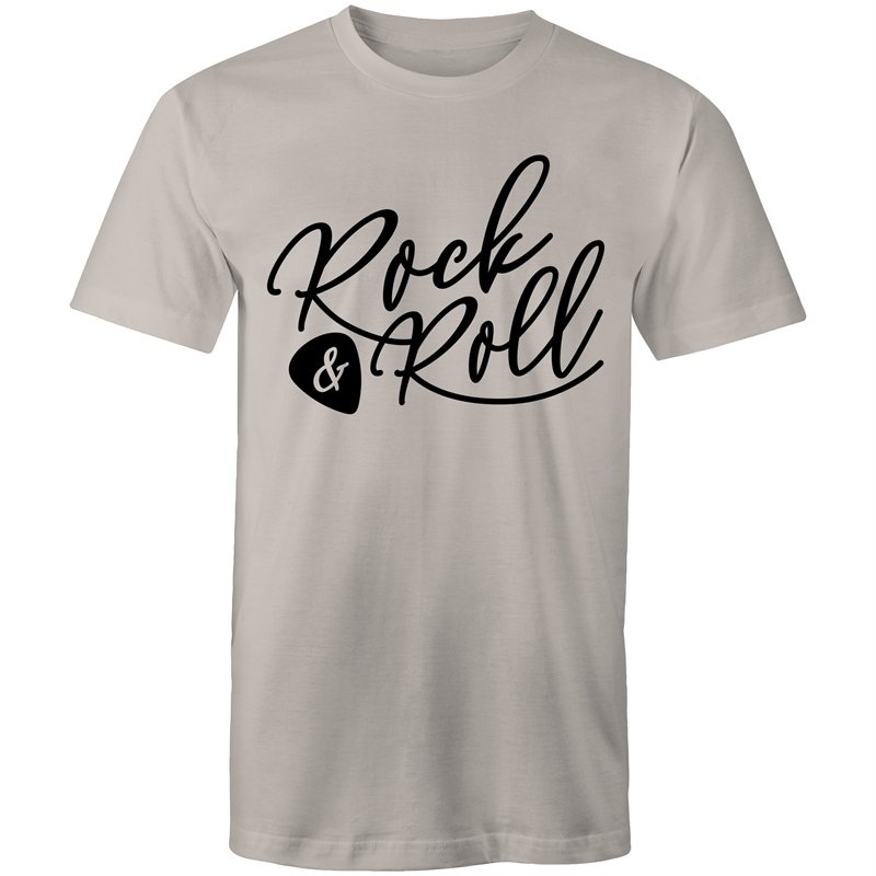 Men's Classic Rock And Roll Logo T-shirt