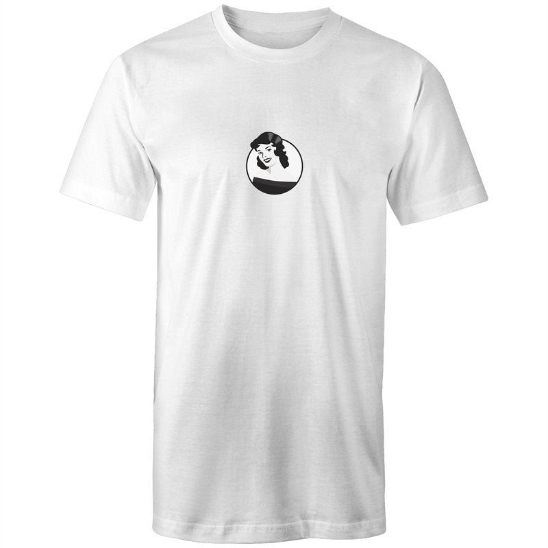 Men's Long Styled Lady Record T-shirt