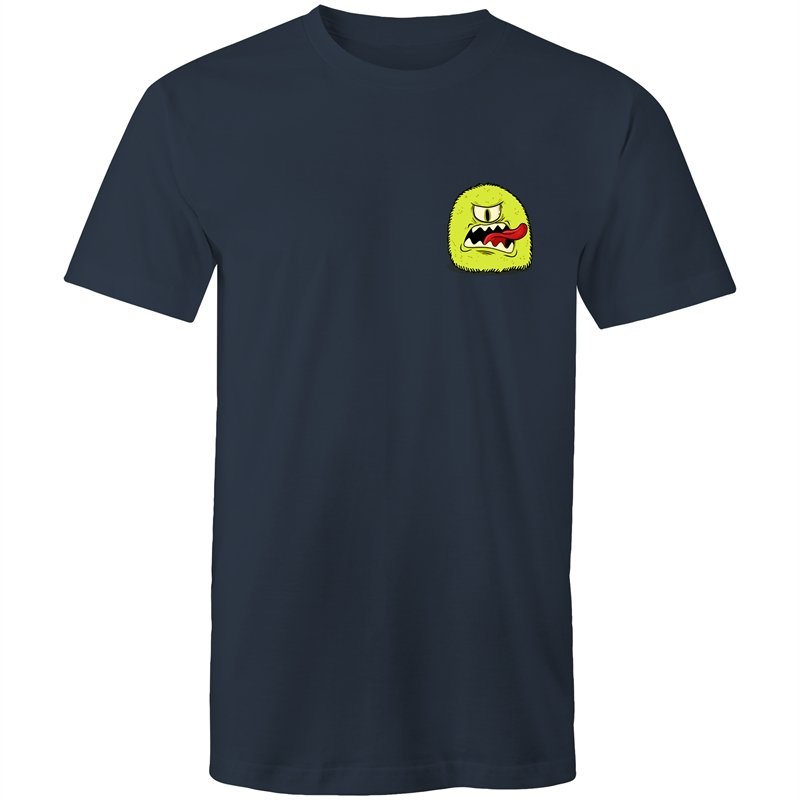 Men's Green Monster Pocket T-shirt