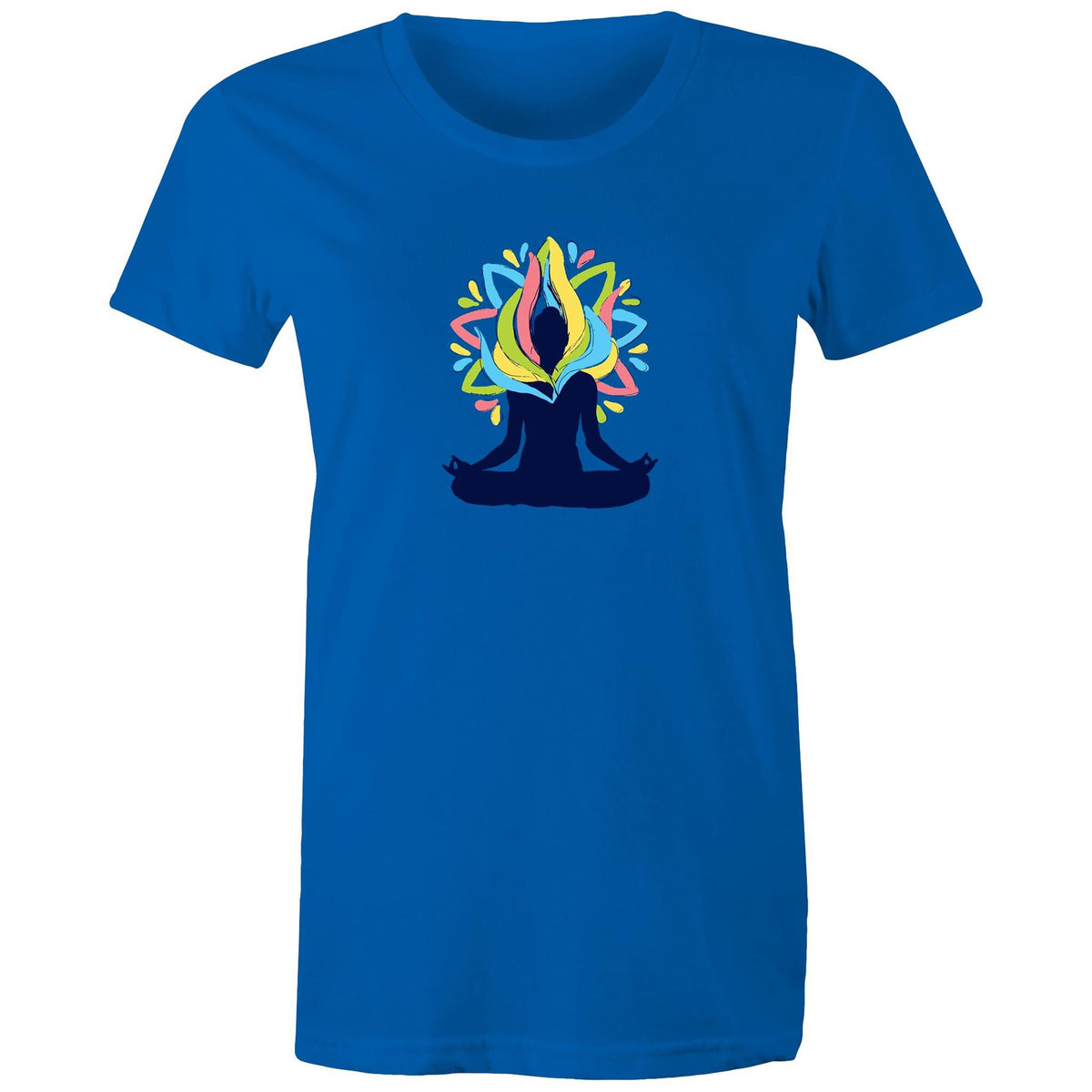 Women's Yoga Energy Lotus T-shirt