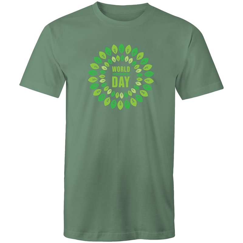 Men's Leaf Environment Day T-shirt