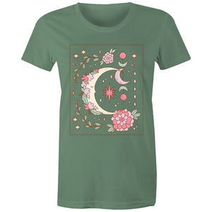 Women's Sleeping Moon T-shirt