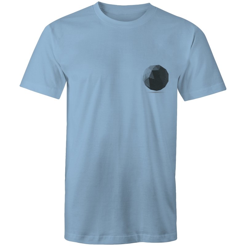 Men's Lineal Globe With Rhino Back T-shirt