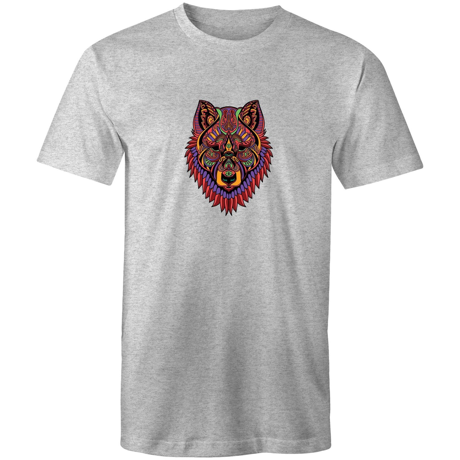 Men's Mandala Wolf T-shirt