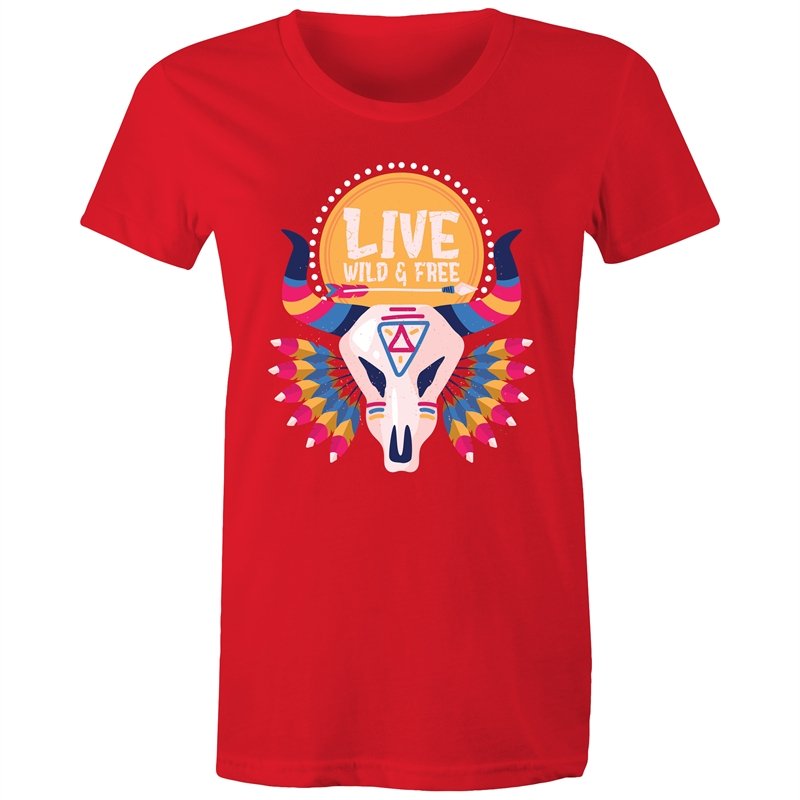 Women's Live Wild & Free T-shirt