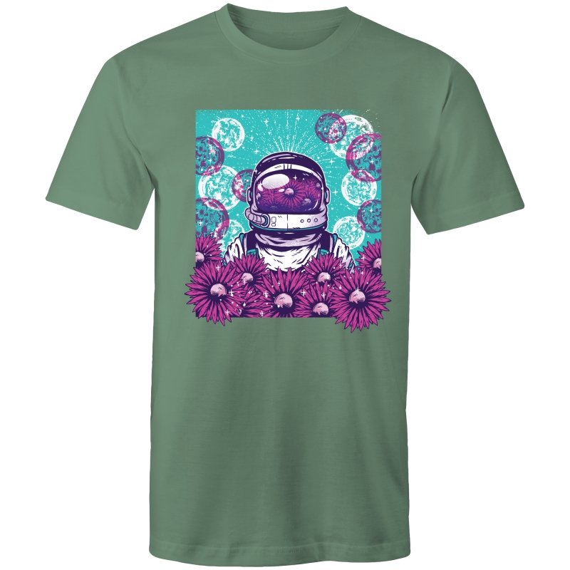 Men's Floral Astronaut T-shirt