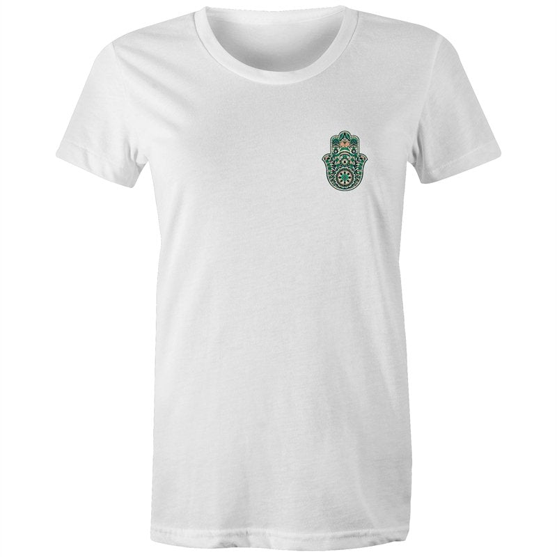 Women's Masala Hasama Hand Pocket T-shirt