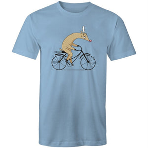 Men's Cycling Reindeer T-shirt