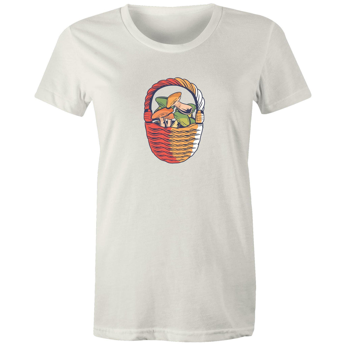 Women's Mushroom Basket T-shirt