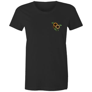 Women's Sunflower Pocket T-shirt