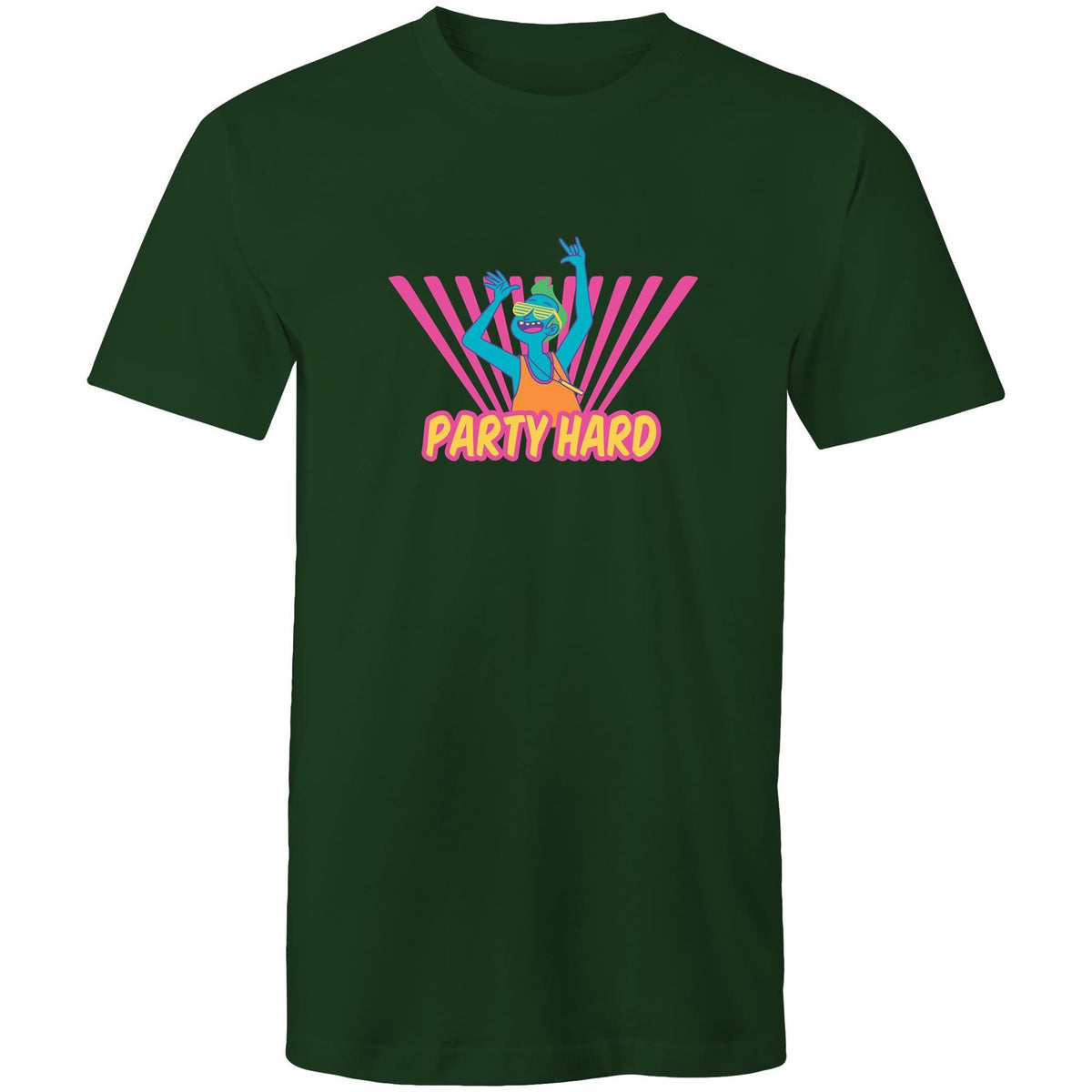 Men's Neon Party Hard T-shirt