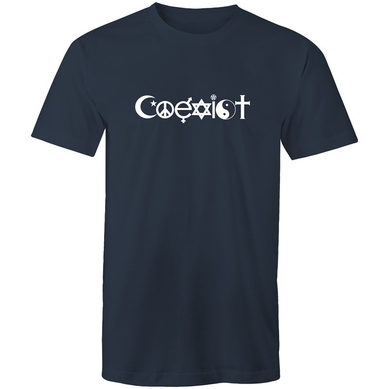 Men's Coexist Lettering T-shirt