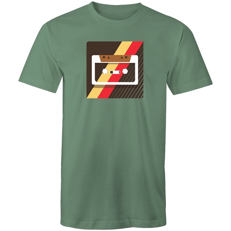 Men's Abstract Cassette T-shirt