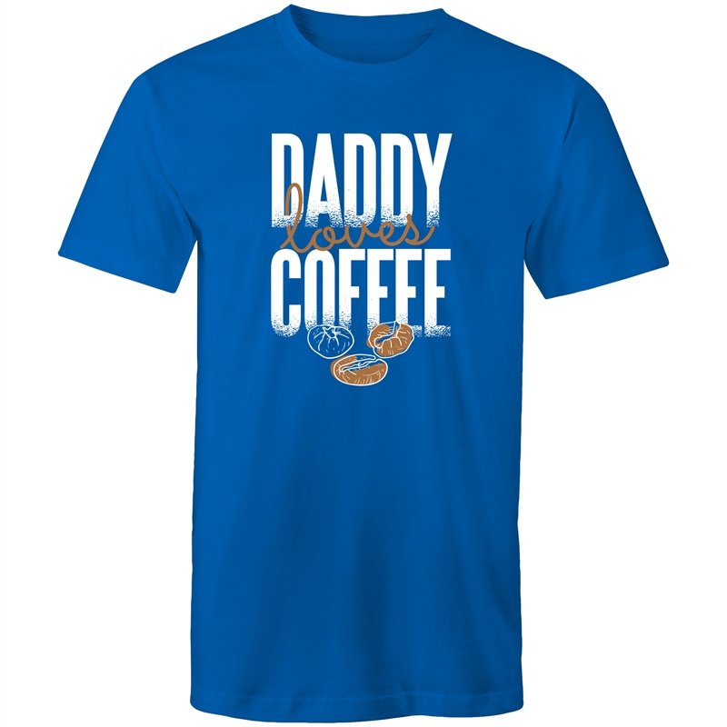 Men's Daddy Loves Coffee T-shirt