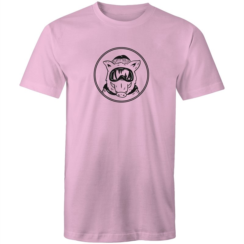 Men's Snowboarding Pig T-shirt