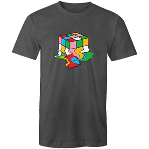 Men's Melting Rubiks Cube T-shirt