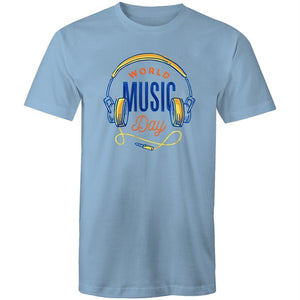 Men's World Music Day T-shirt