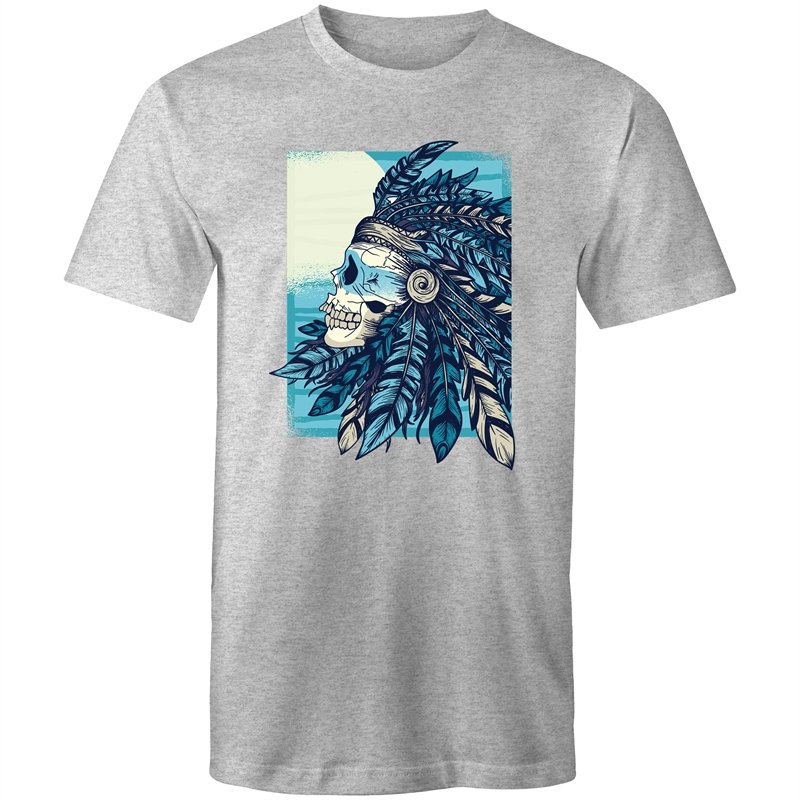 Men's Native American Skull T-shirt
