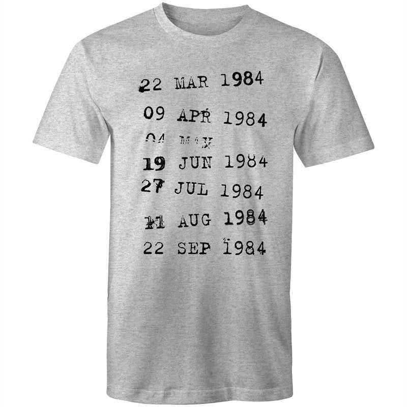 Men's Abstract Dates T-shirt