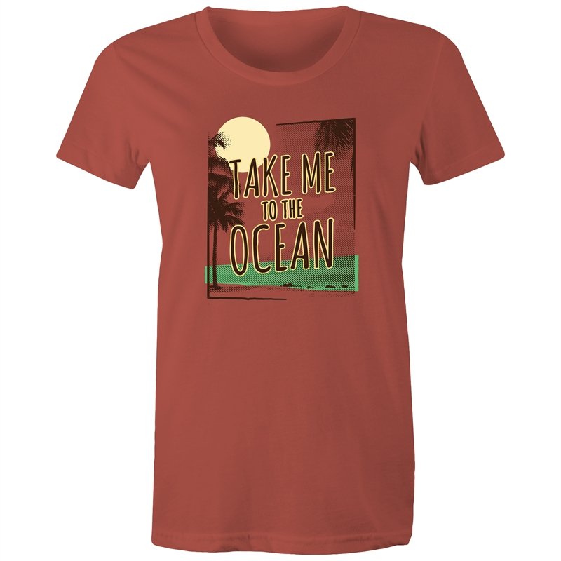 Women's Take Me To The Ocean T-shirt