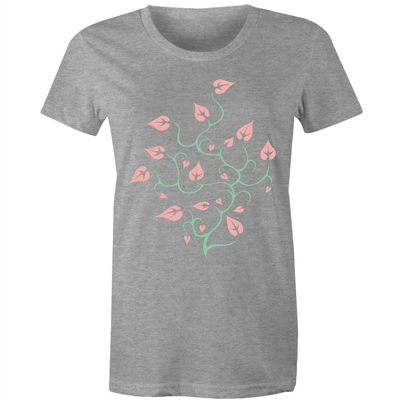 Women's Floral Plant T-shirt