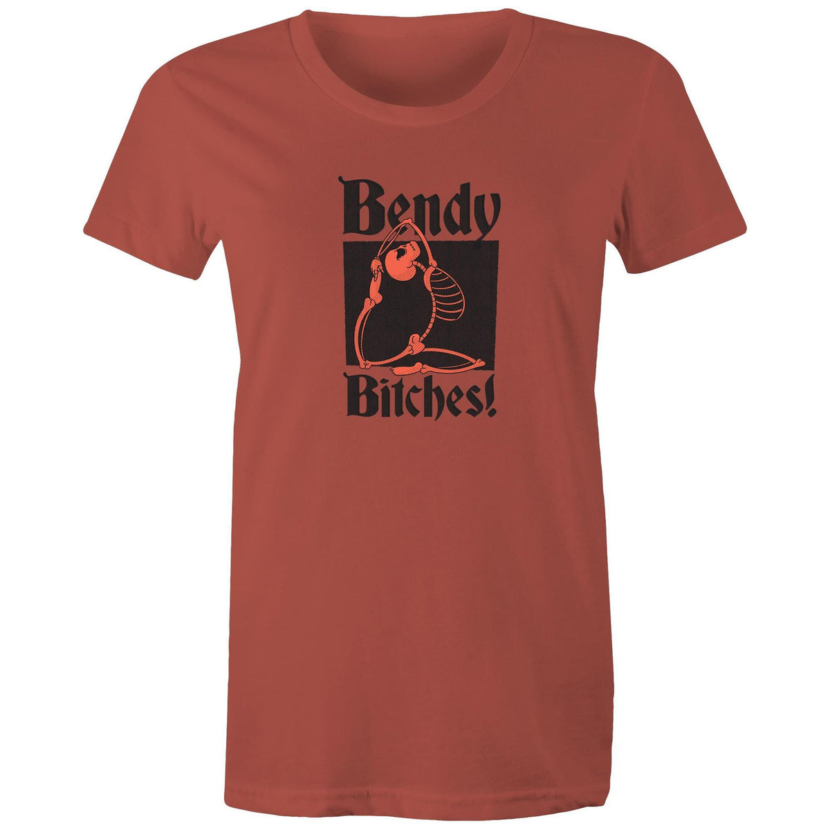 Women's Bendy Bitches Yoga T-shirt