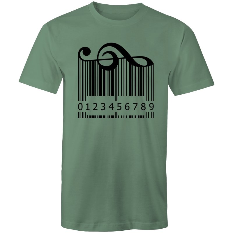 Men's Musical Barcode T-shirt