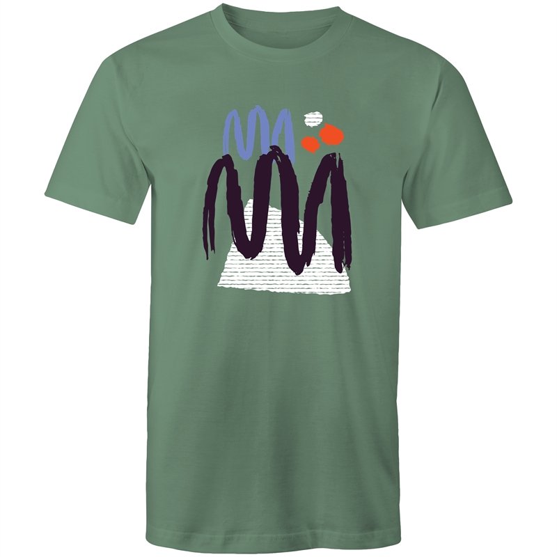 Men's Abstract Chest T-shirt