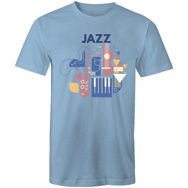 Men's Abstract Jazz Music T-shirt