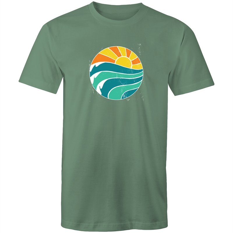 Men's Summer Waves Logo T-shirt