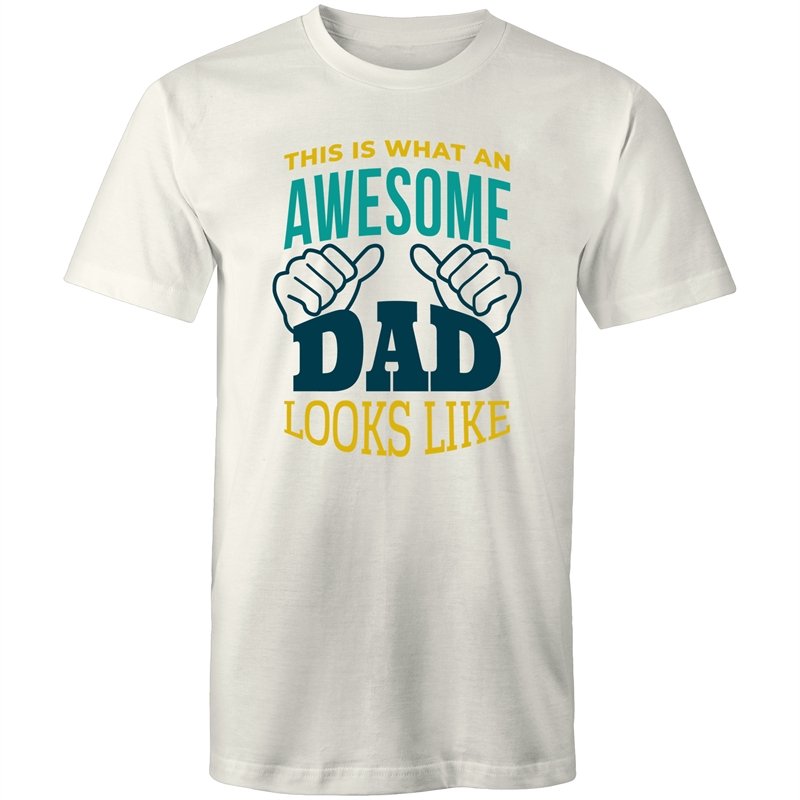 Men's This Is What An Awesome Dad Looks Like Tee