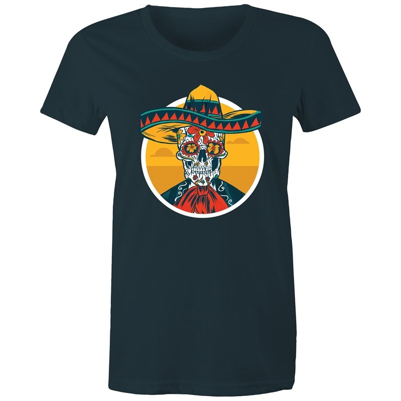 Women's Mexican Sugar Skull T-shirt