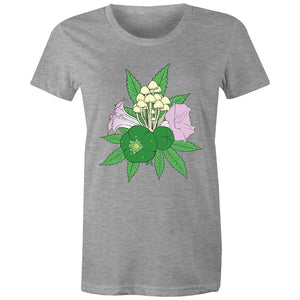 Women's Psychedelic Plants T-shirt