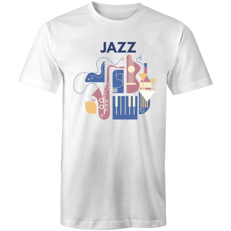 Men's Abstract Jazz Music T-shirt
